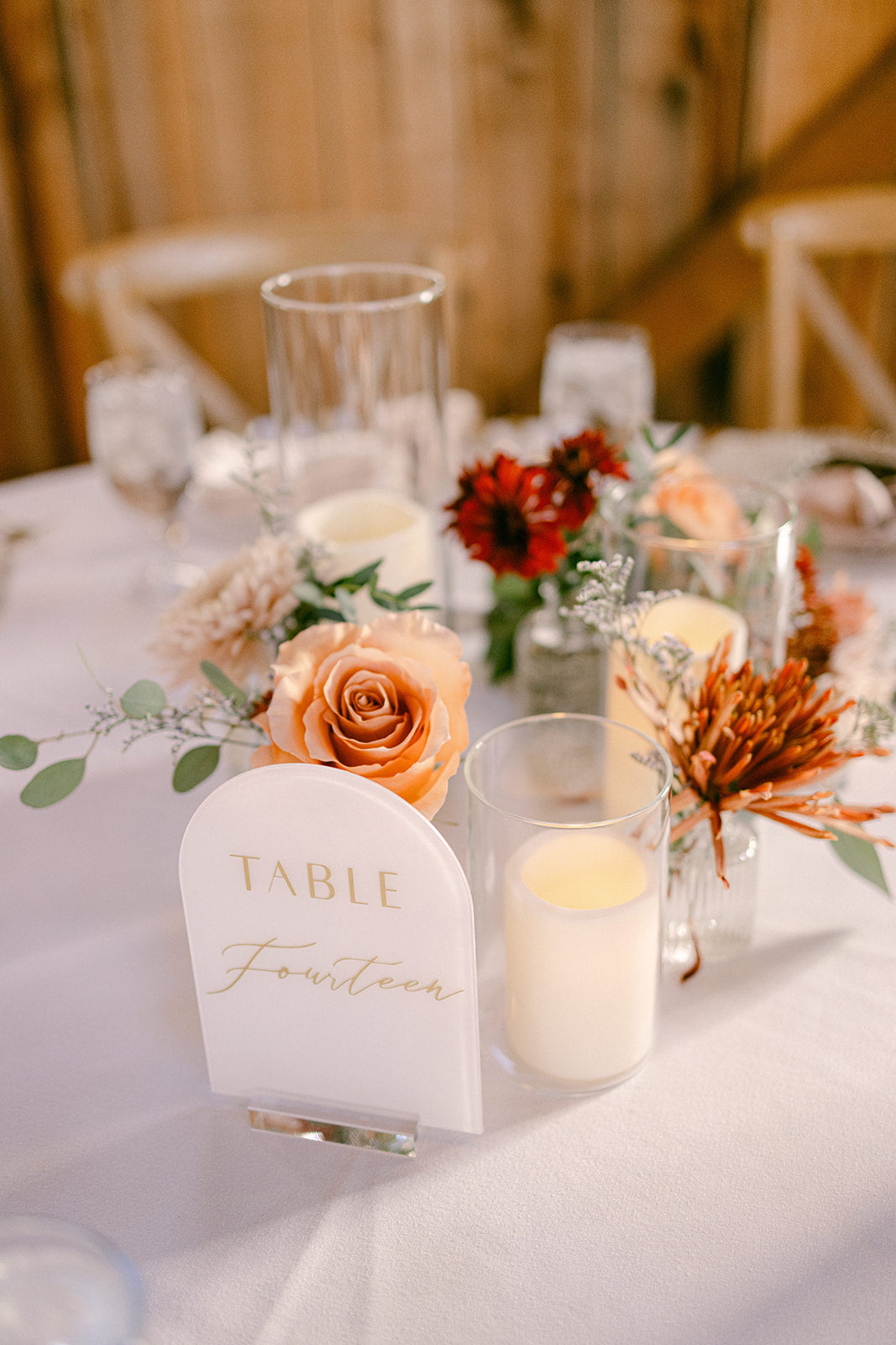 Arch Table Number With Stand