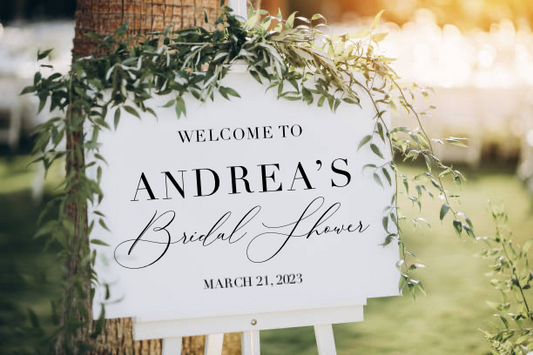 Bridal Shower Sign