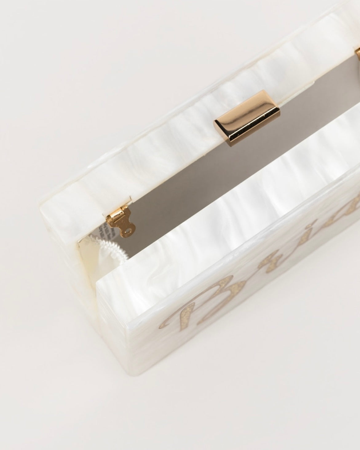 Bride Acrylic Clutch