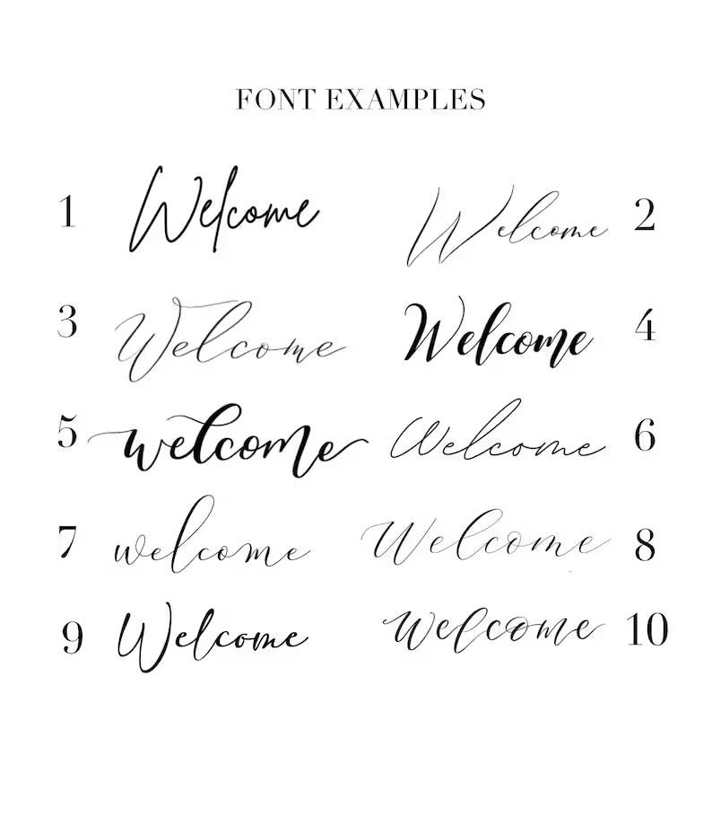 Fabric Seating Chart