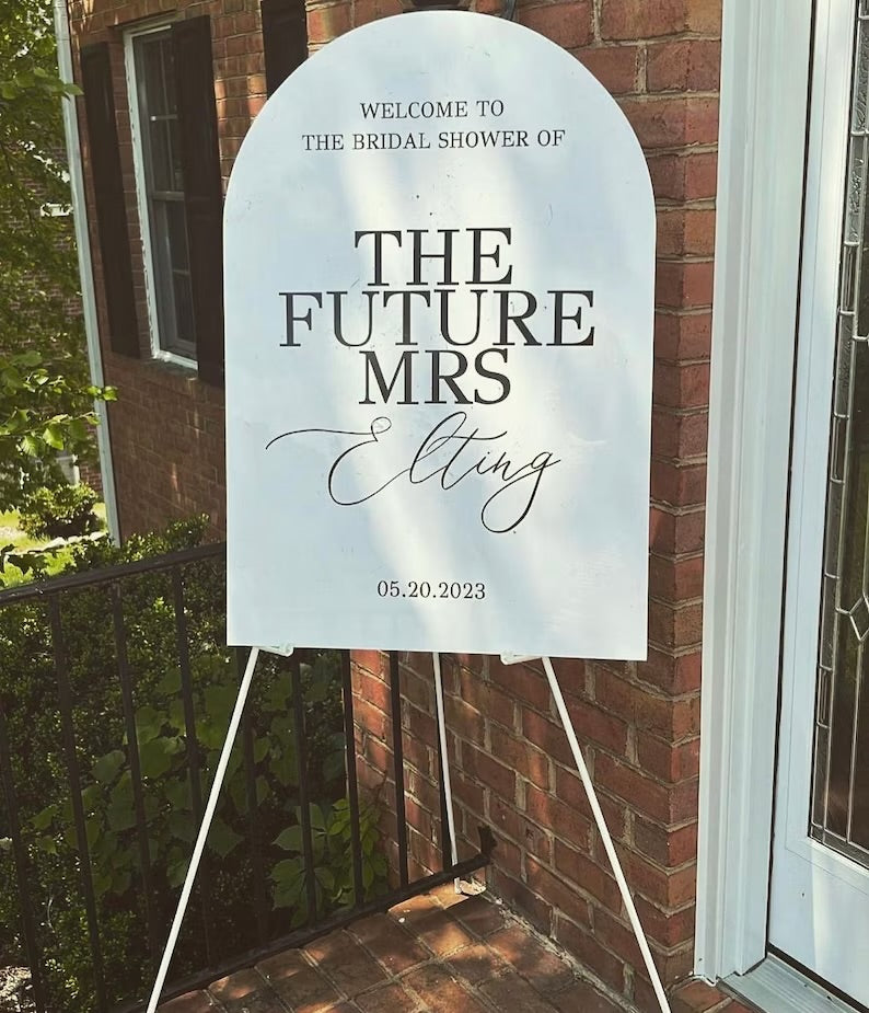 The Future Mrs Bridal Shower Sign