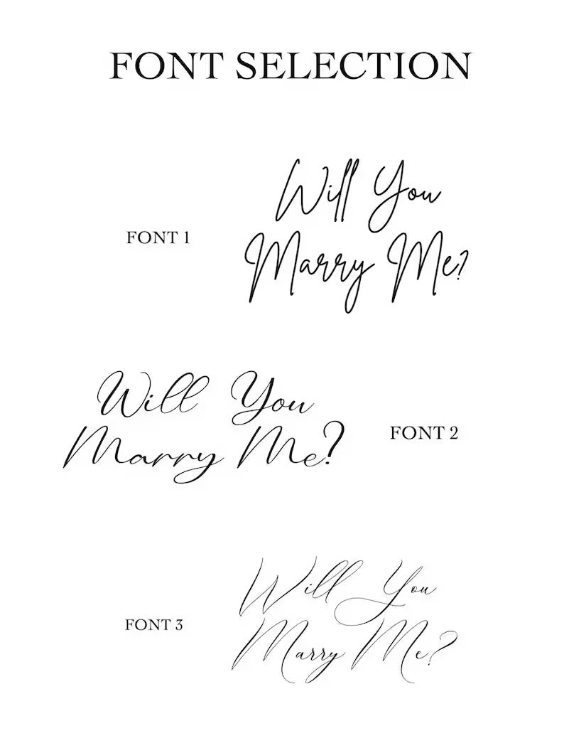 Reversible Will You Marry Me Sign / She Said Yes