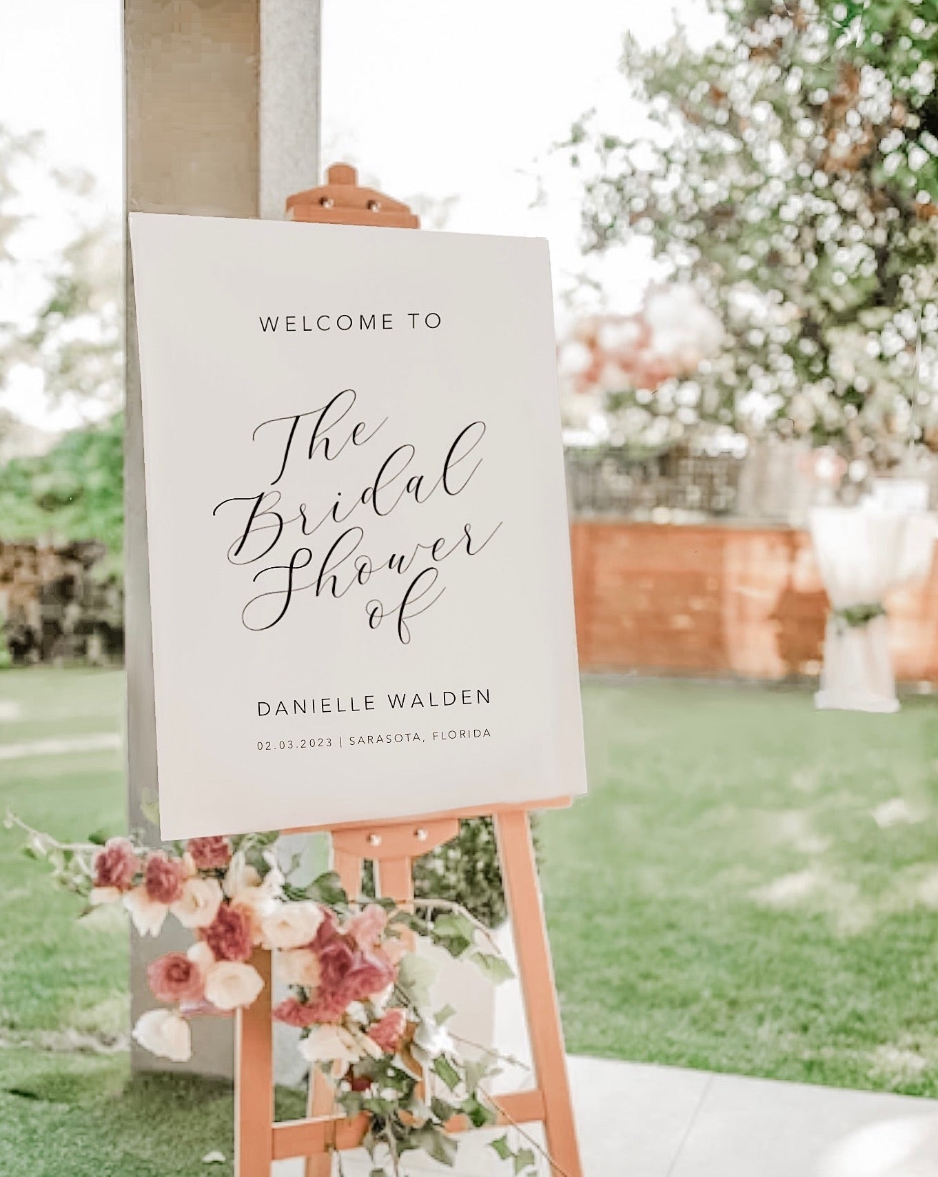 Bridal Shower Sign